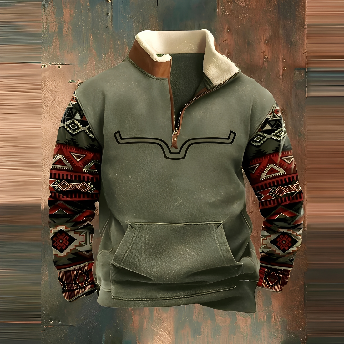 Kenton - Retro-Jacke mit entspanntem Schnitt