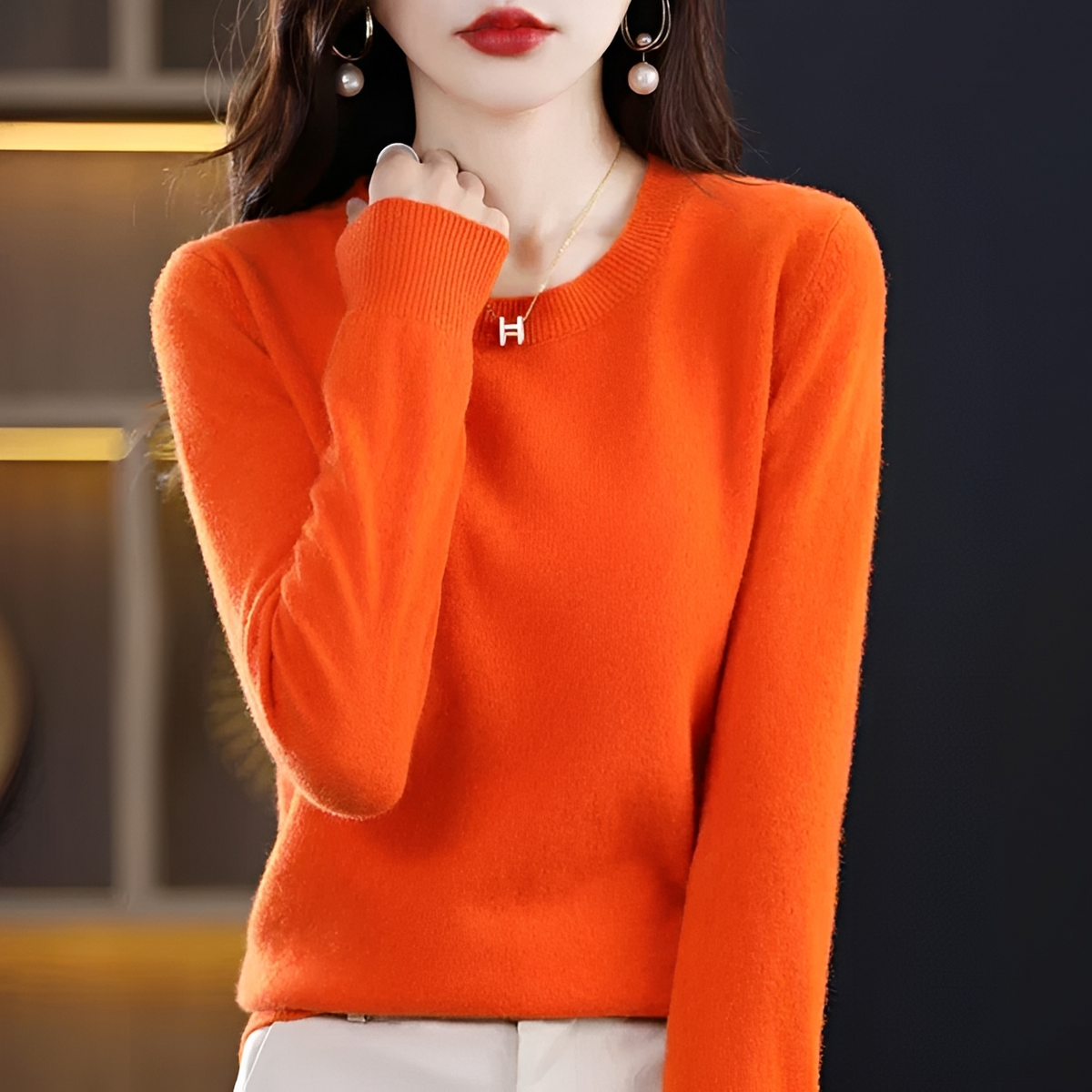 Erica - Traditioneller und bequemer Pullover
