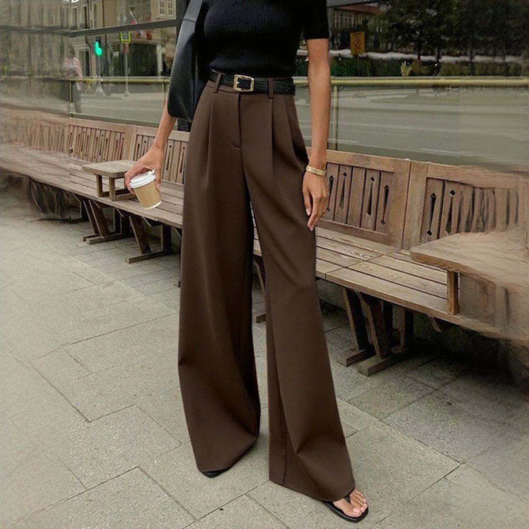 Marlene - Elegante Hosen mit weitem Bein