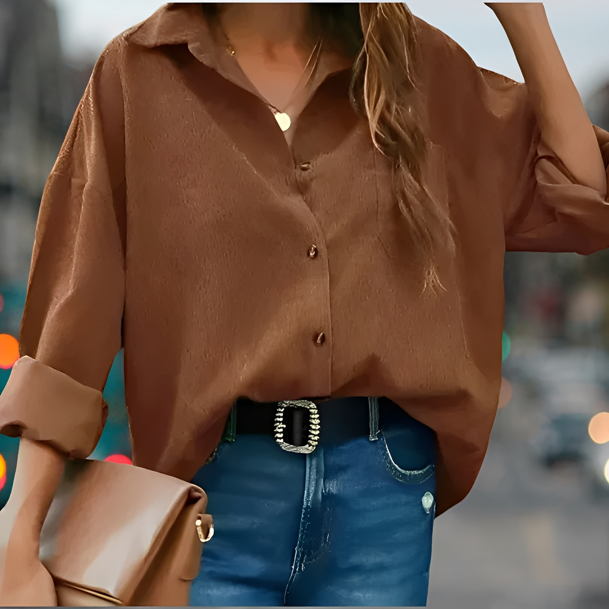 Wendela - Elegante Bluse mit lockerem Schnitt