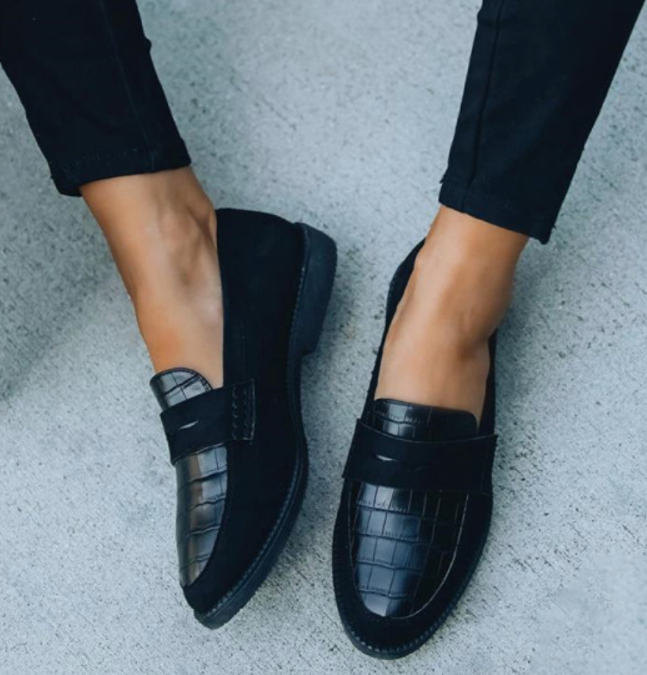 Leona - Loafer mit Strukturdetail
