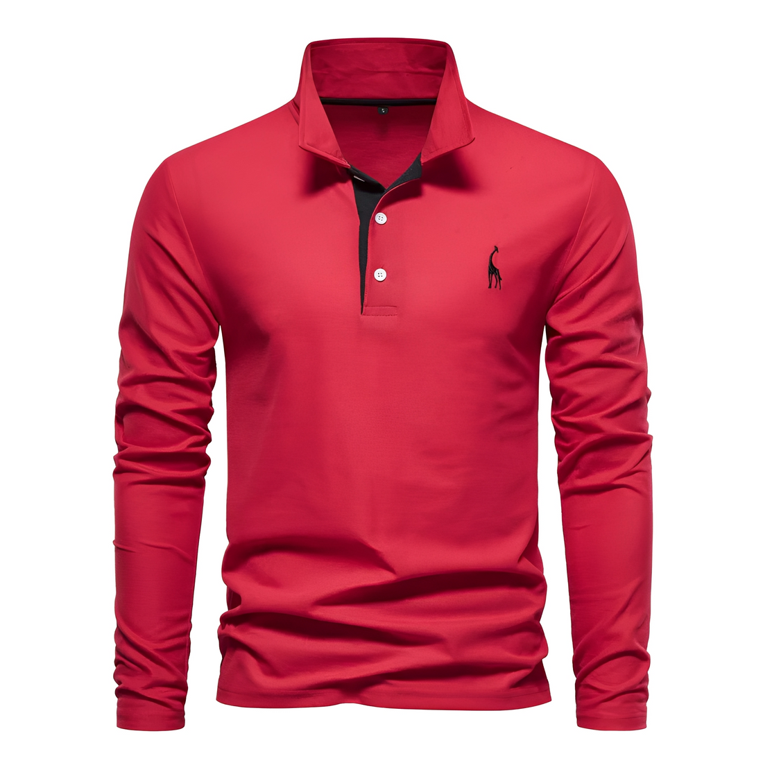 Antoine - Langärmeliges Herren-Poloshirt für jeden Tag