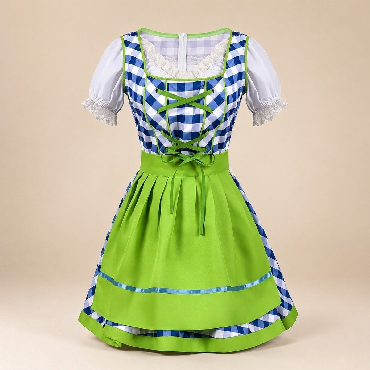 Mila - Schickes Oktoberfest-Dirndl (Futter nicht enthalten)