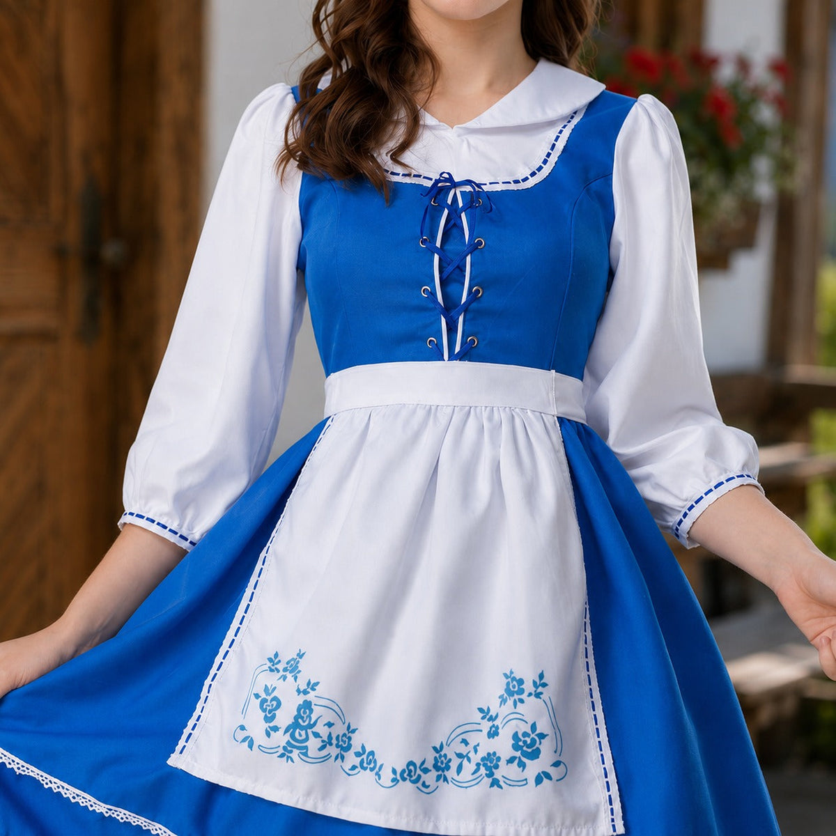 Sarah - Ein klassisches und bezauberndes Oktoberfest-Dirndl (Futter nicht enthalten)