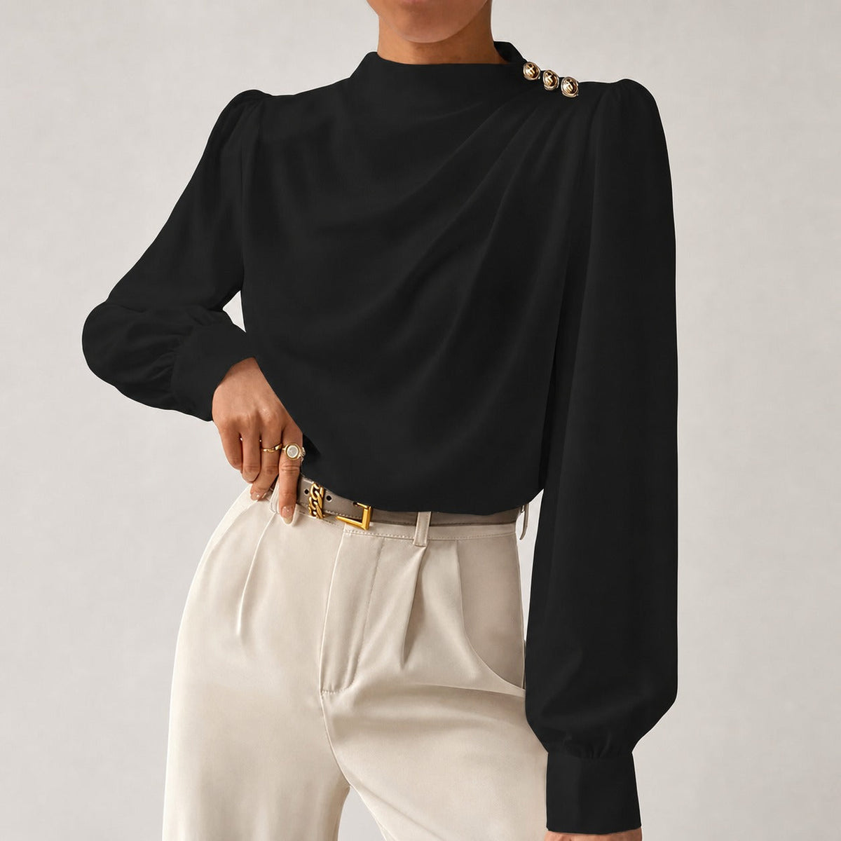 Susan - Schicke Bluse mit Bequemer Passform