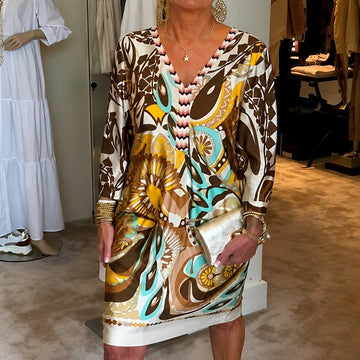 Talia - Stilvolles Kleid mit Print