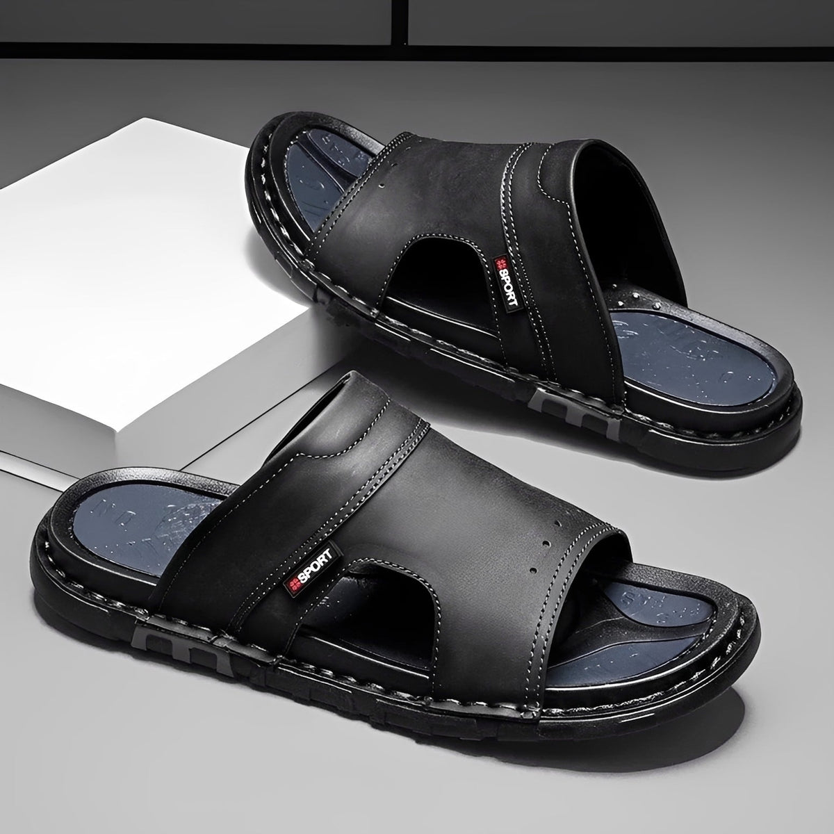 Kent - Komfortable weiche Sohlen-Sandalen
