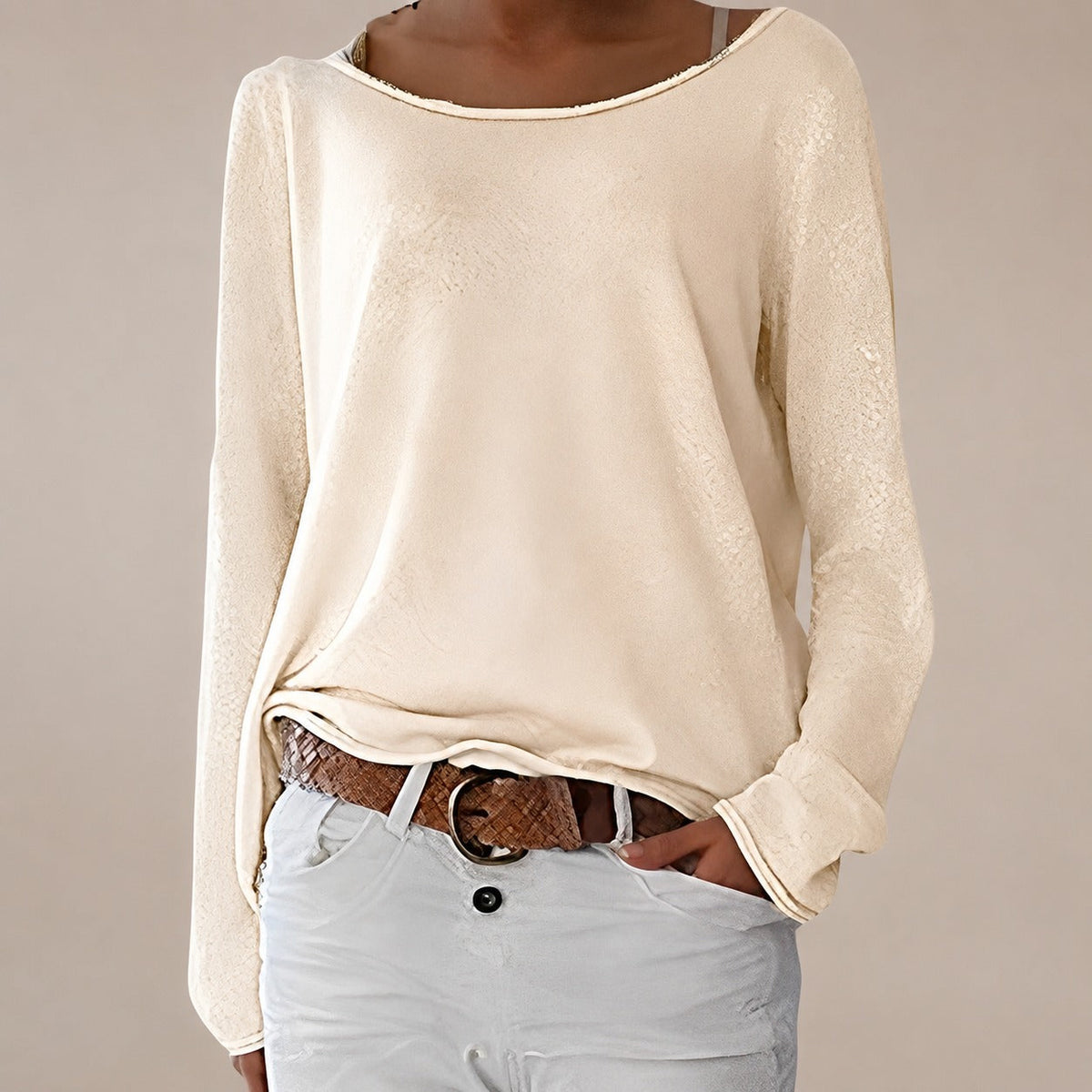 Alexa - Leichter Rundhals-Pulli