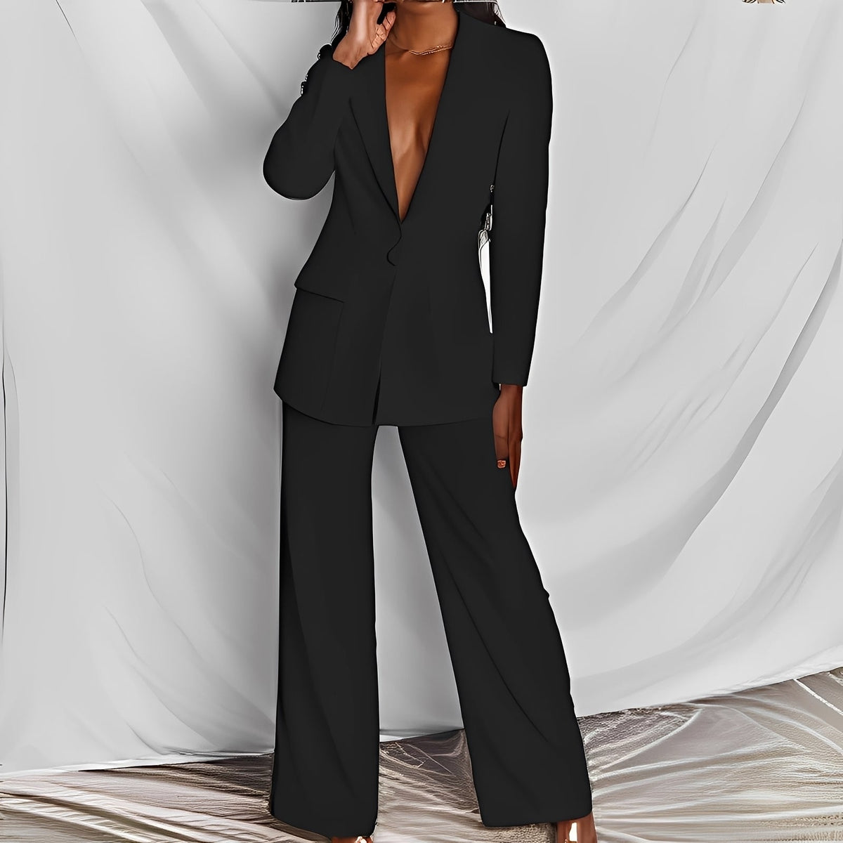 Lara - Stylisches Damen-Set mit Blazer und Hose