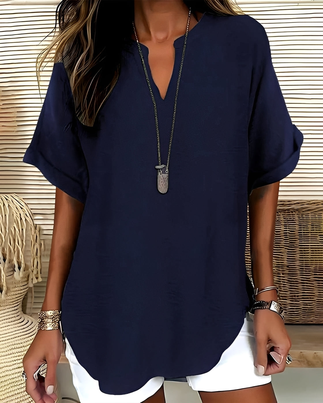 Shanice - Locker geschnittene Bluse