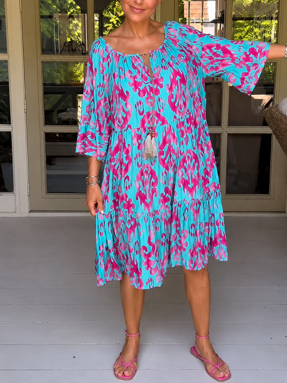 Jamie - Kleid mit großzügigen, stilvollen Ärmeln