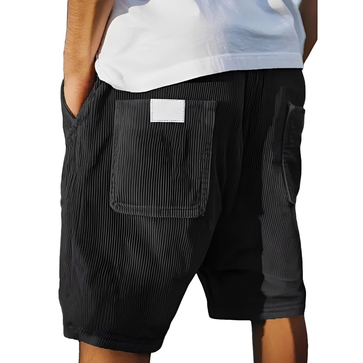 Ritchie - Bequeme Shorts mit Streifenmuster