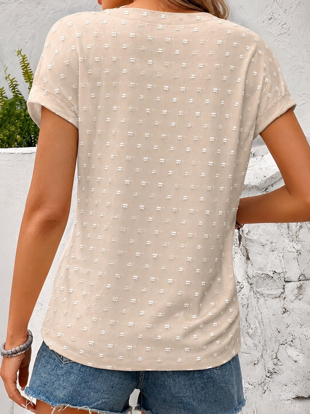 Cardena - Elegante Bluse mit Entspanntem Schulterdesign