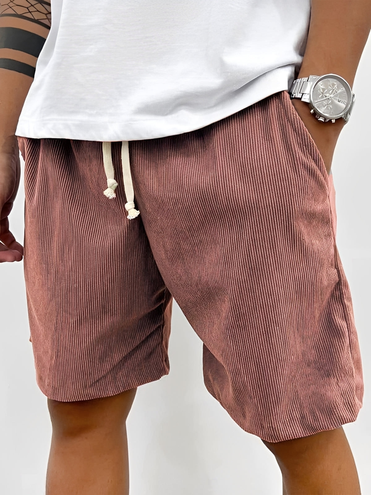 Roger - Bequeme Shorts mit Kordelzug
