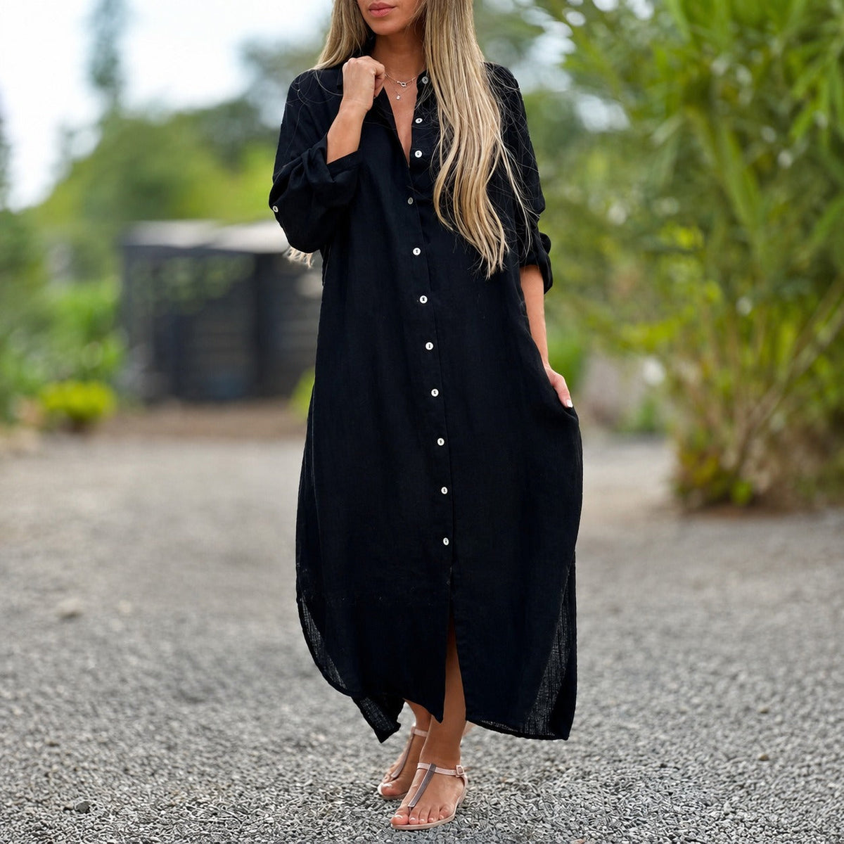 Sharon - Bequemes, Luftiges Kleid