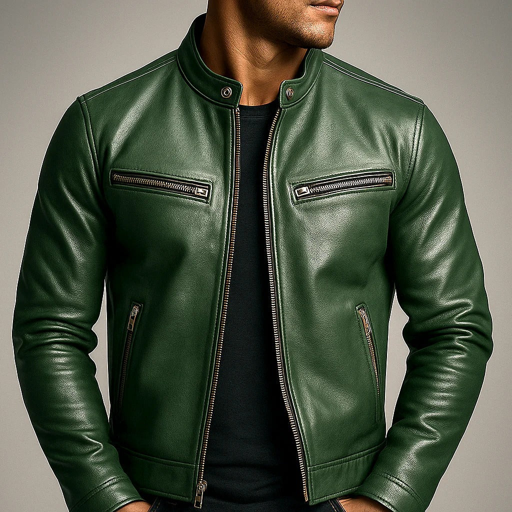 Harris - Klassische Motorradjacke