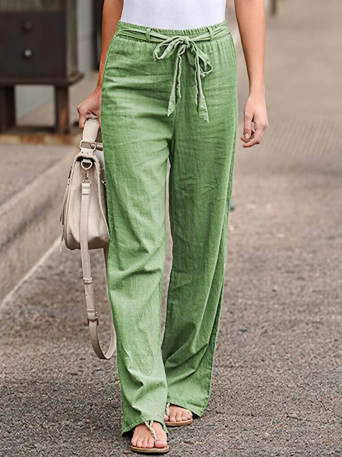 Lauren - Damen Stoffhose