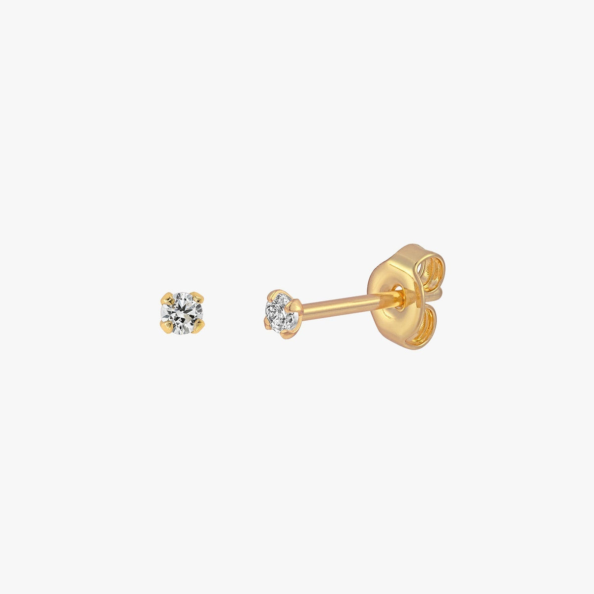 Sloane - Mini Glitzerohrringe von 2mm