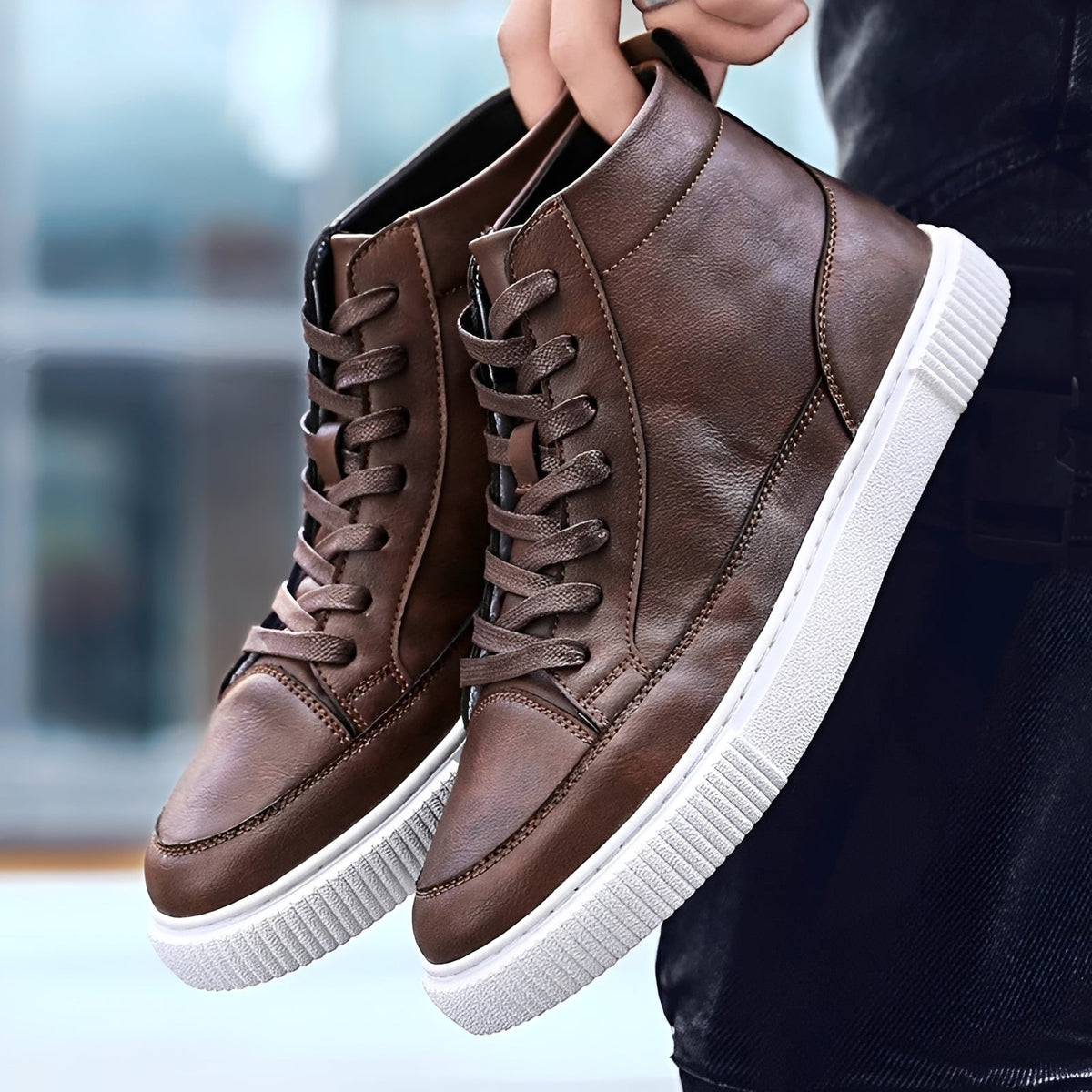 Albert - Stilvoller High-Top-Sneaker für Herren