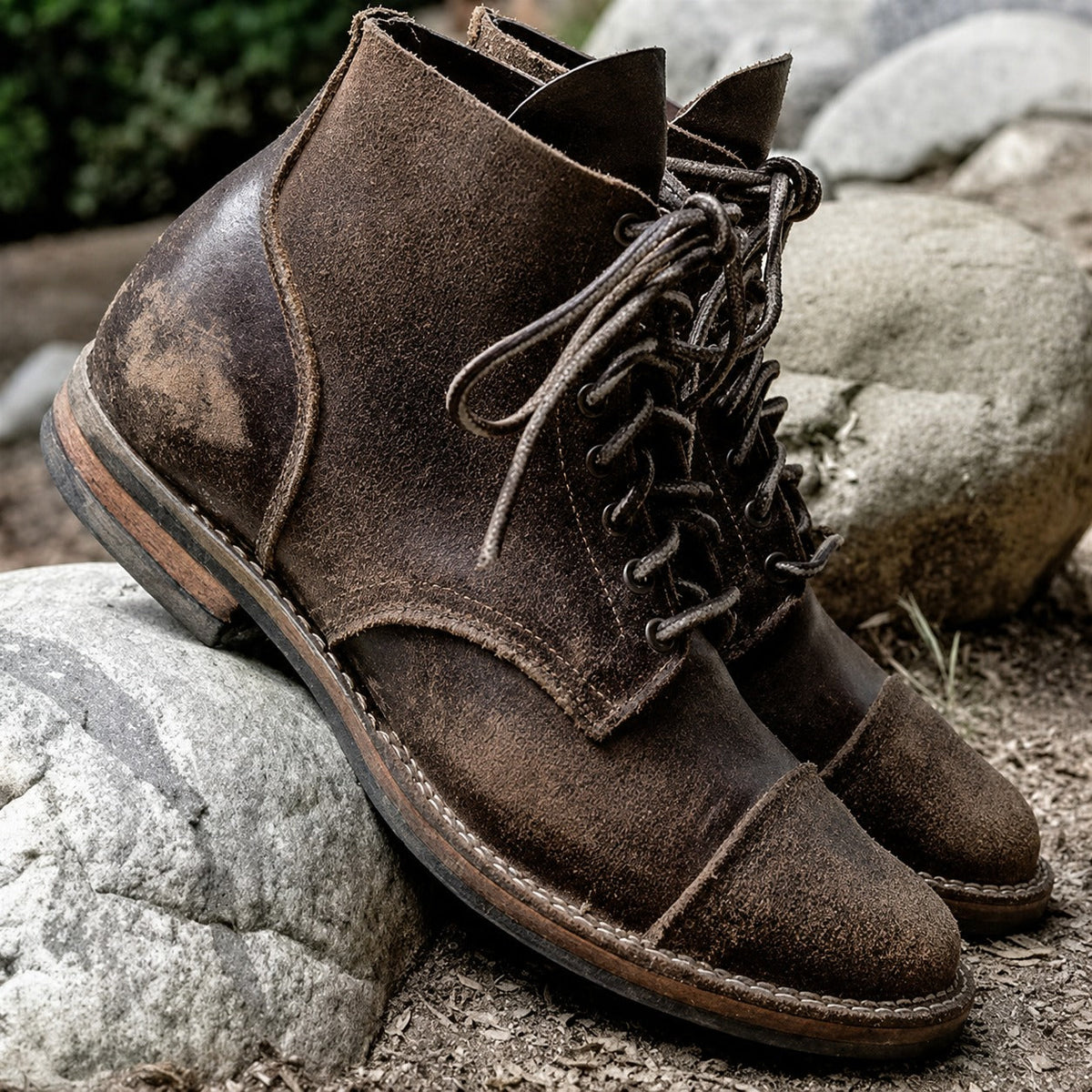Aaron - Vintage-inspirierte klassische Herrenstiefel