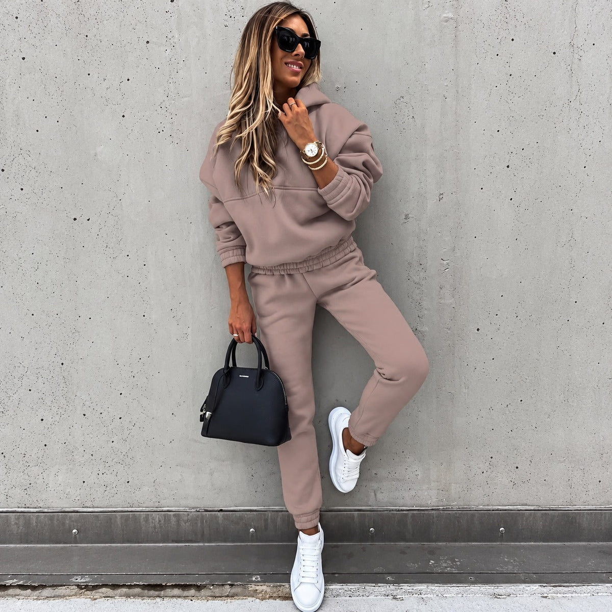 Alisha - Langarm-Sweatshirt- und Hosenset