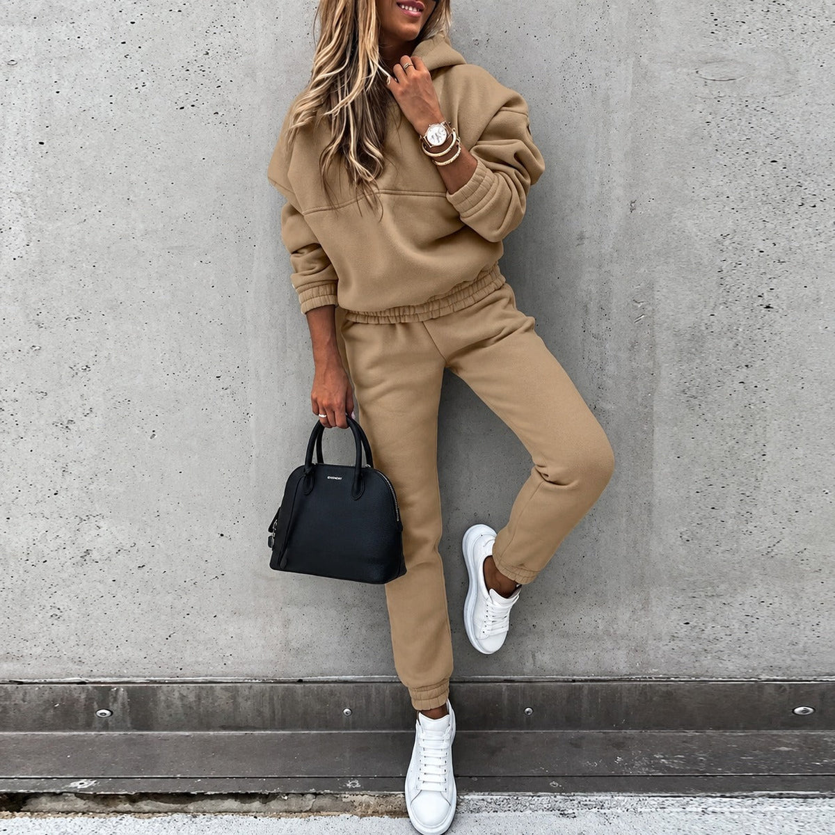 Alisha - Langarm-Sweatshirt- und Hosenset