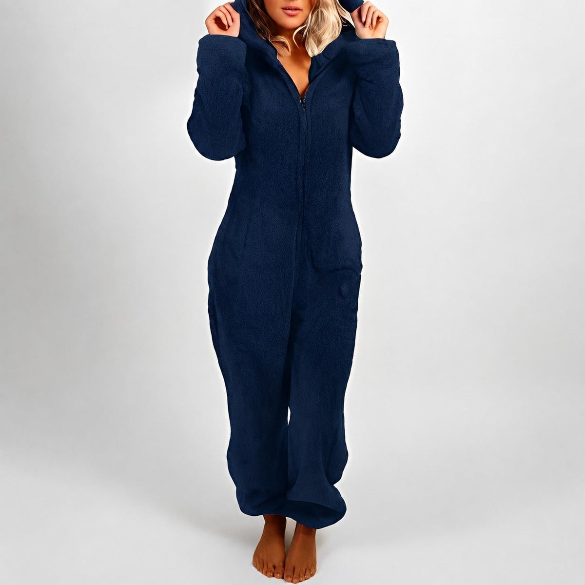 Jasmine - Komfortabler Damen-Kapuzenoverall