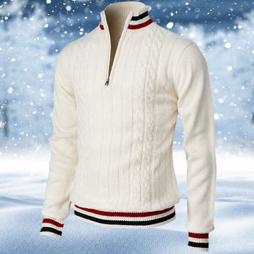 Ralph - Eleganter Herrenpullover mit Zipper