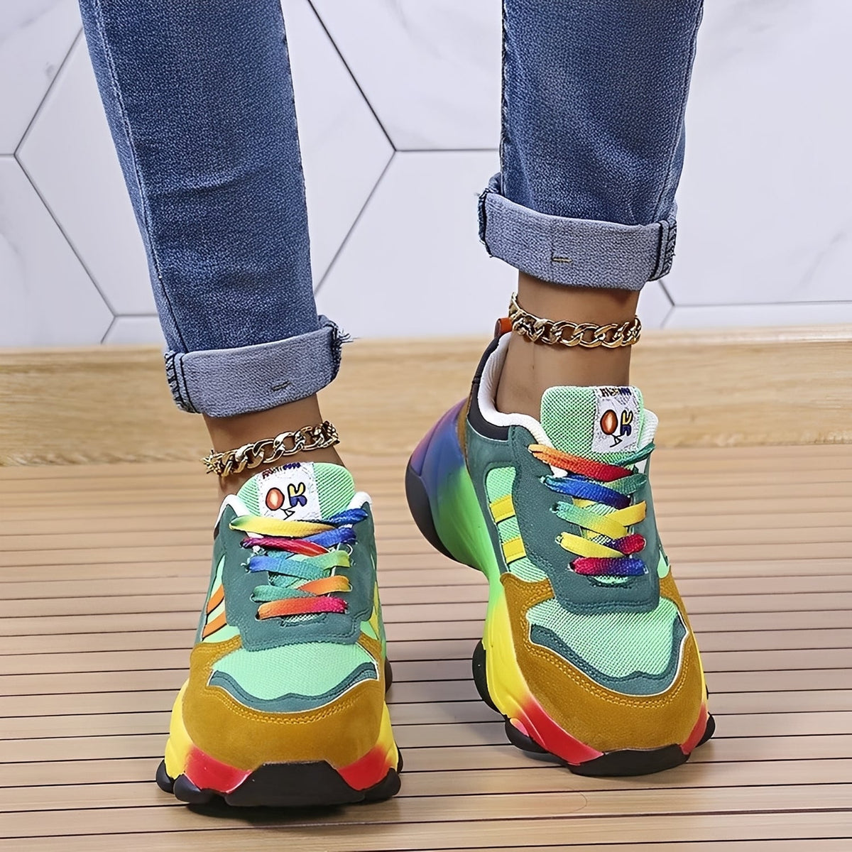 Erika - Komfortable farbenfrohe Schuhe