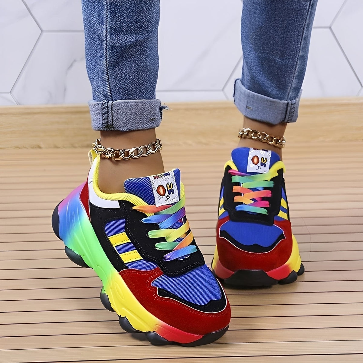 Erika - Komfortable farbenfrohe Schuhe