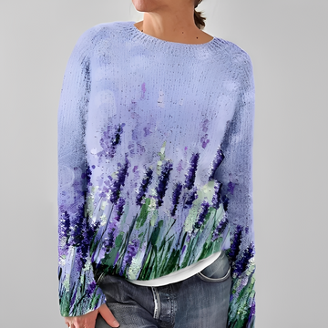 Liliane - Stilvoller Pullover mit Rundhalsausschnitt