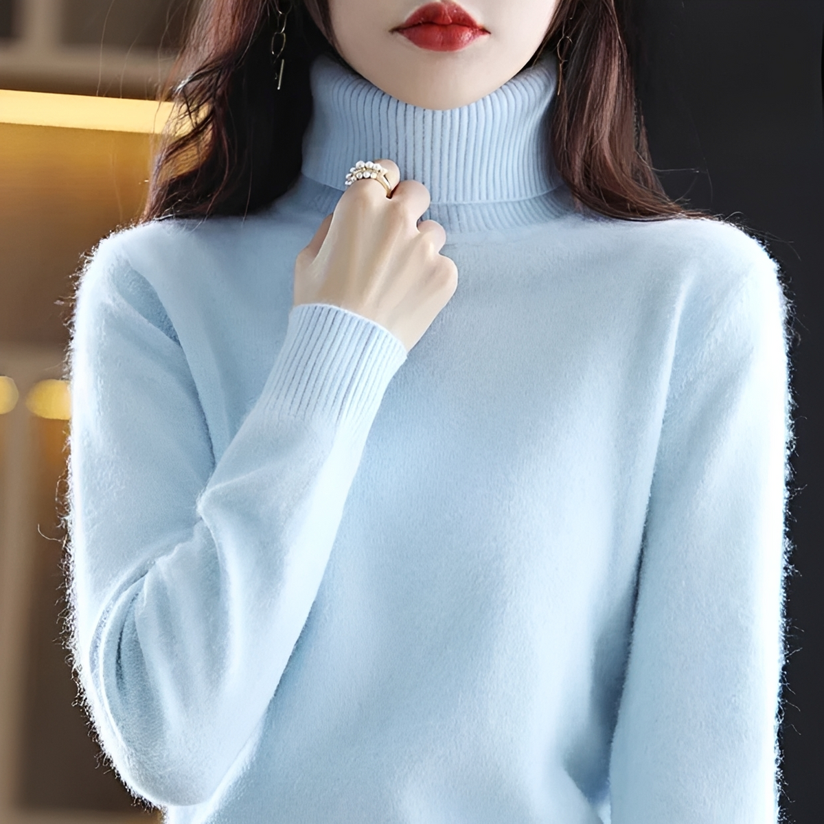 Letizia - Gemütlicher Rollkragenpullover