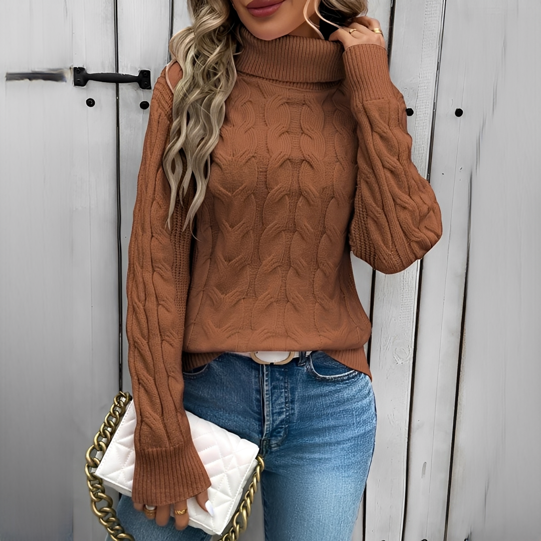 Amélie - Bequemer und eleganter Rollkragenpullover