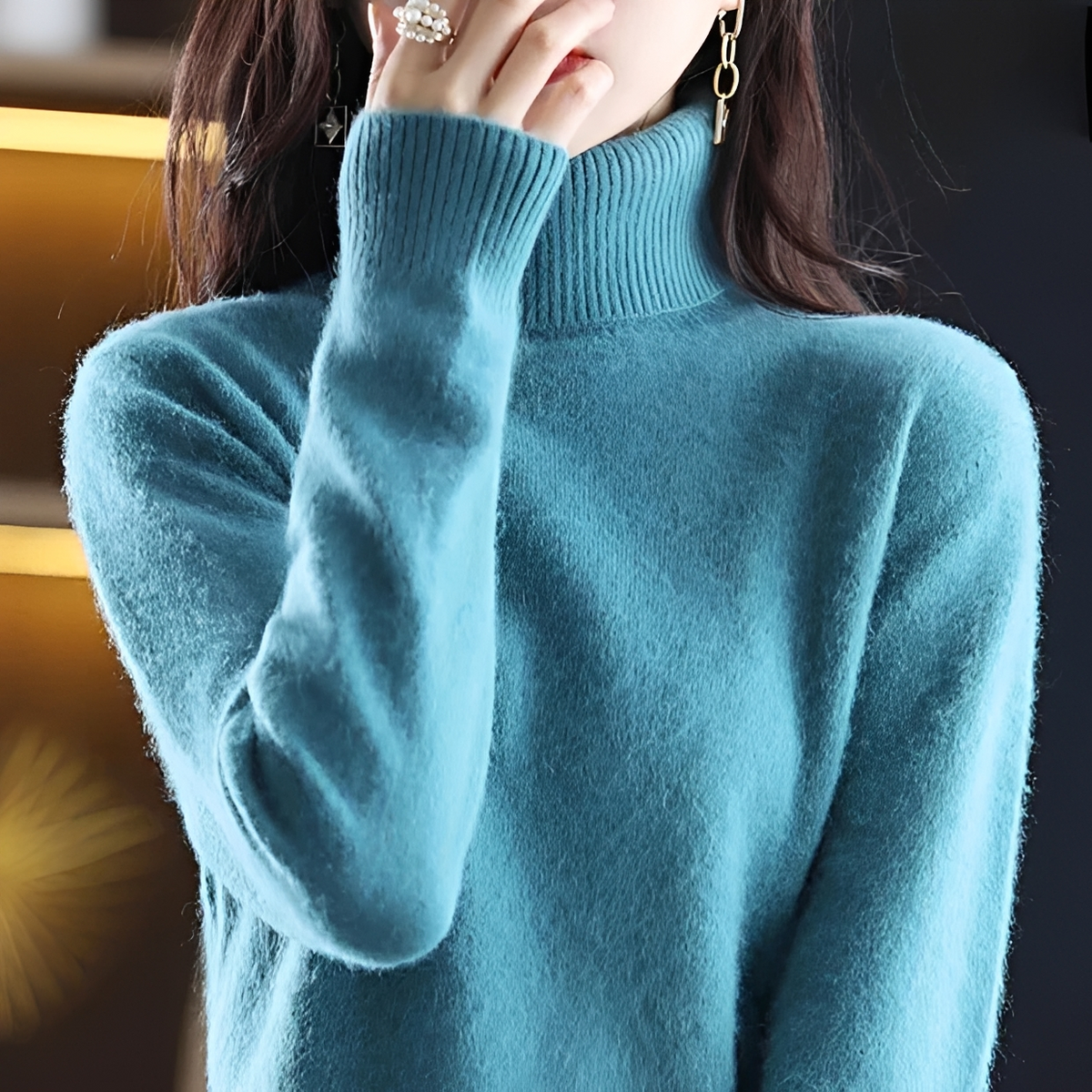 Letizia - Gemütlicher Rollkragenpullover