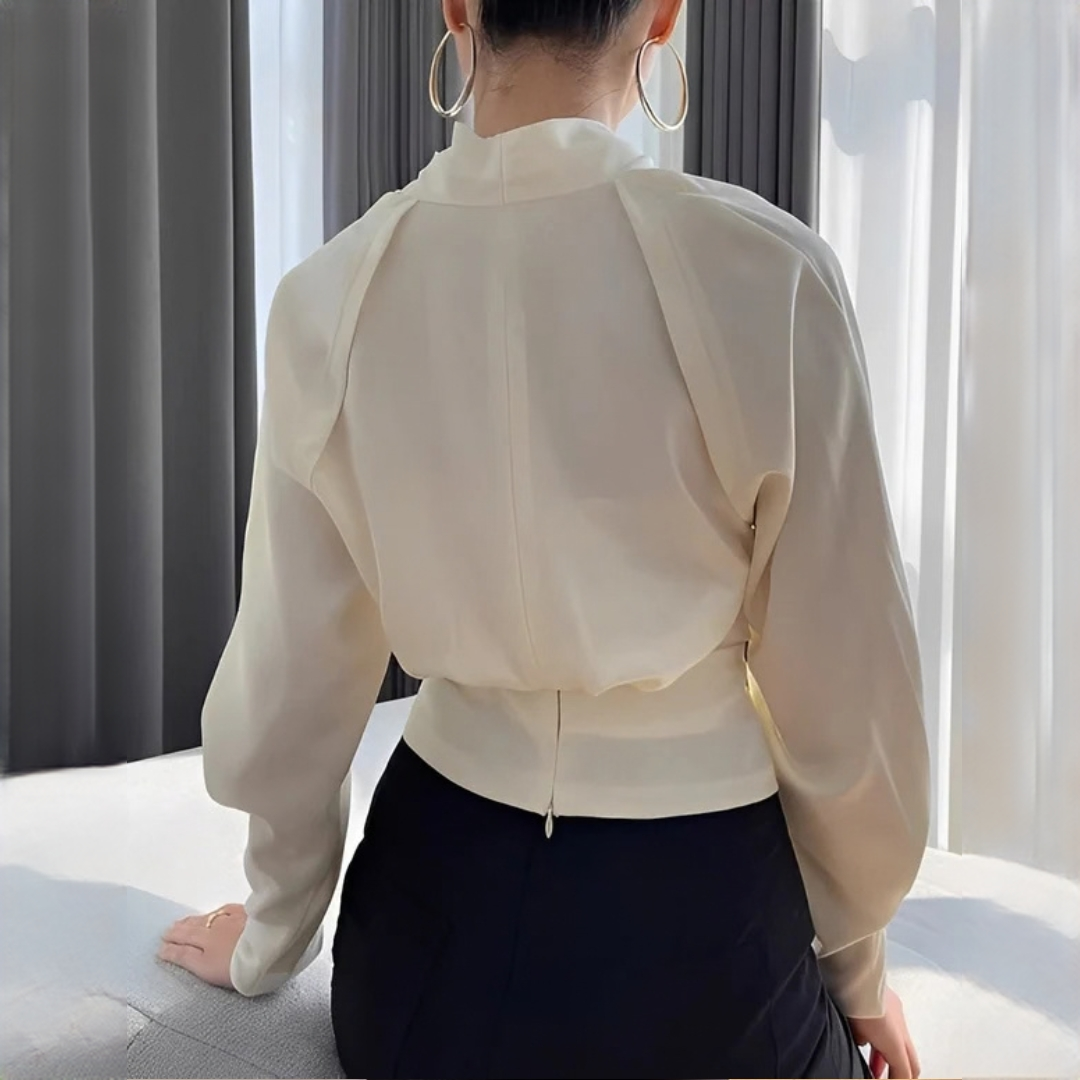 Annora - Elegante und stilvolle Langarmbluse
