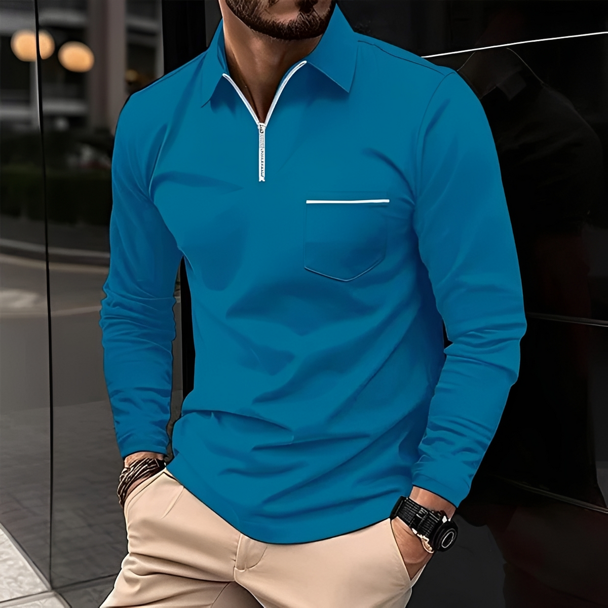 Romeo - Klassisches und gemütliches Langarmshirt
