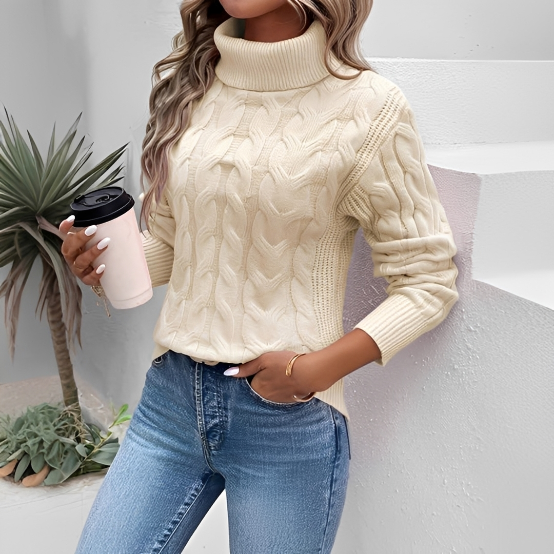 Amélie - Bequemer und eleganter Rollkragenpullover