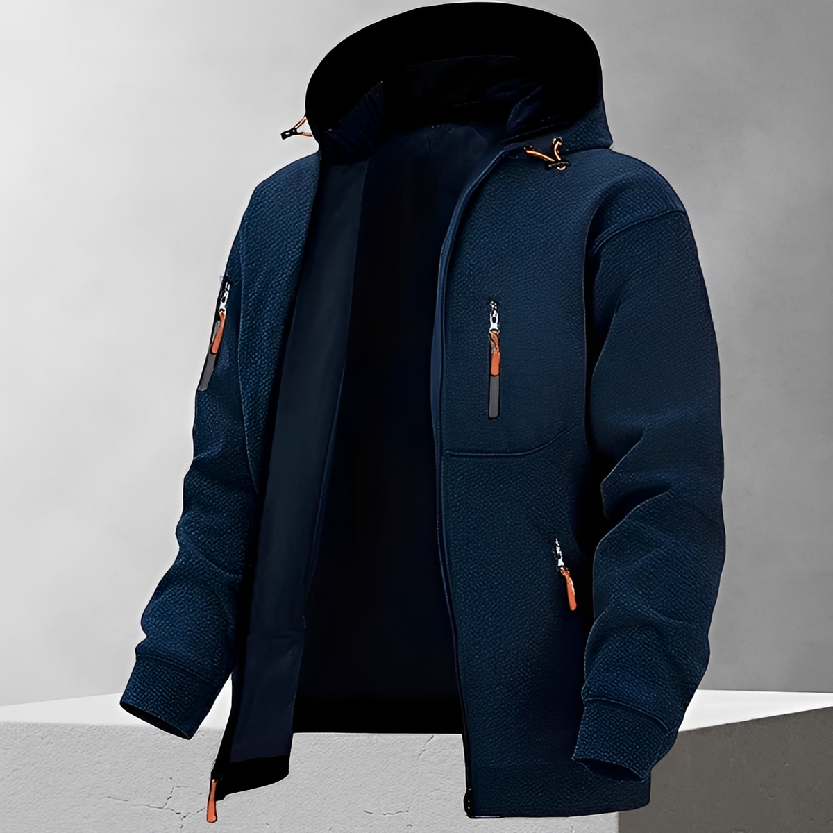 Simon - Robuste und isolierende Jacke mit Kapuze