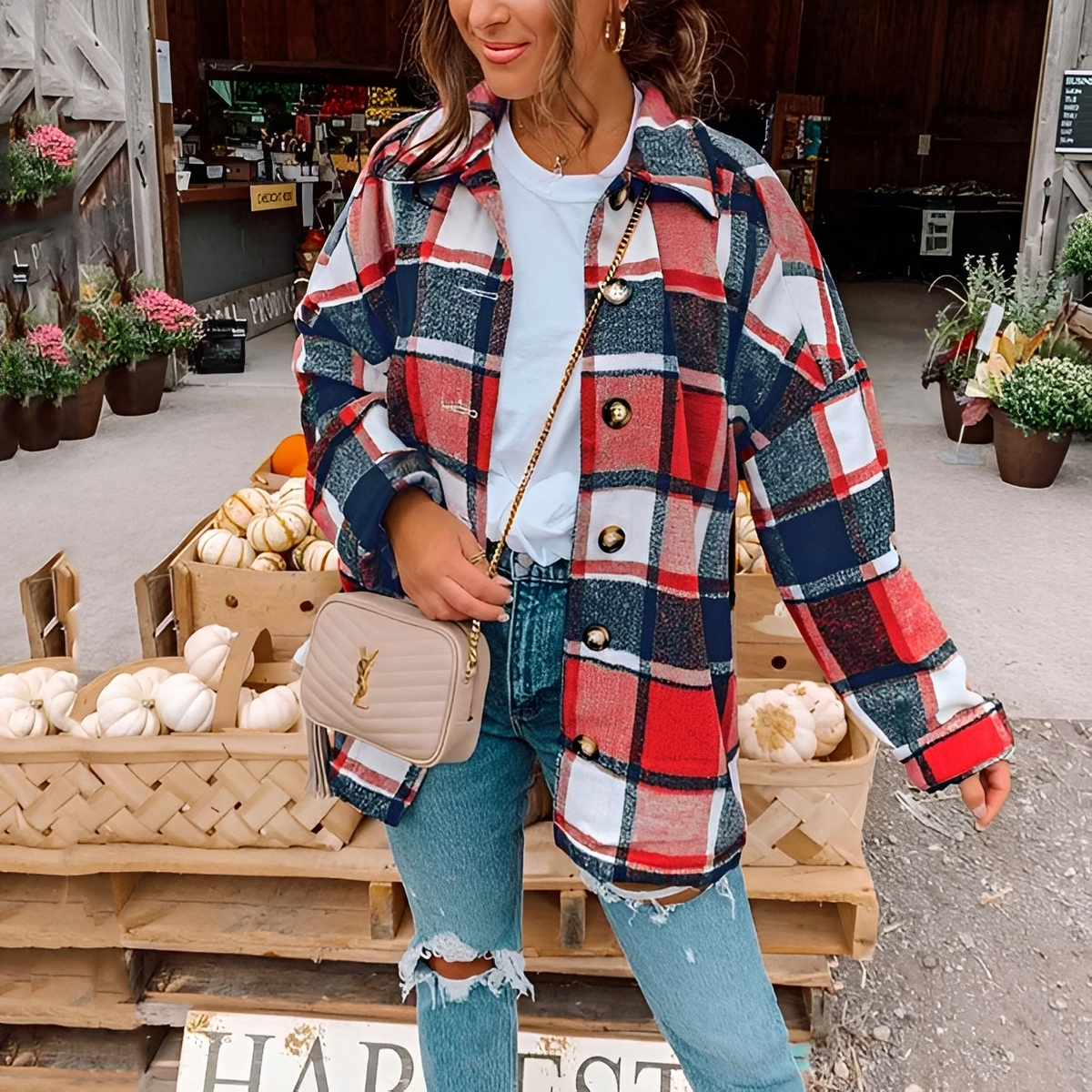 Anna - Elegantes und komfortables Oversize-Hemd