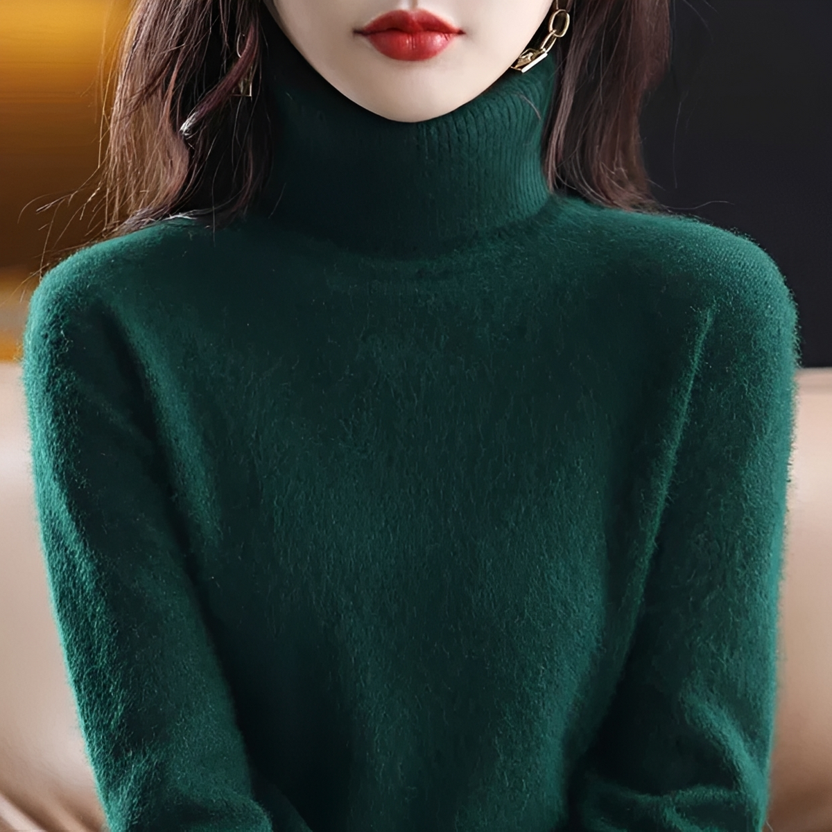 Letizia - Gemütlicher Rollkragenpullover