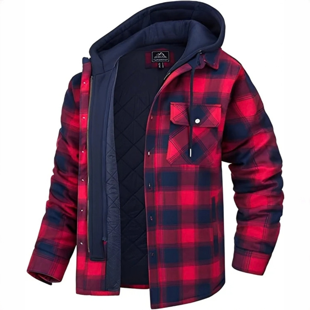 Cole - Bequeme Karo-Jacke