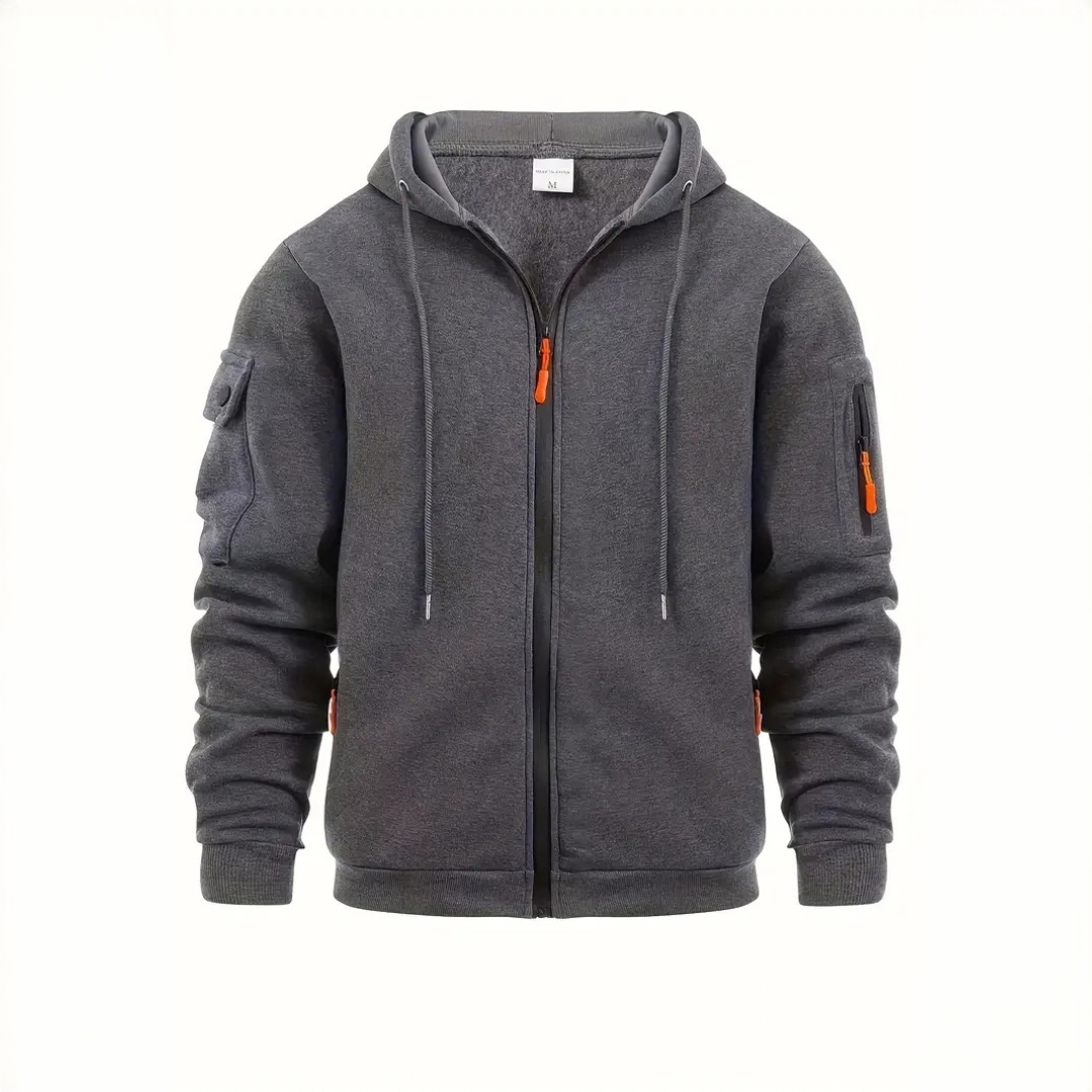 Ralph - Kuscheliger Hoodie mit Reißverschluss