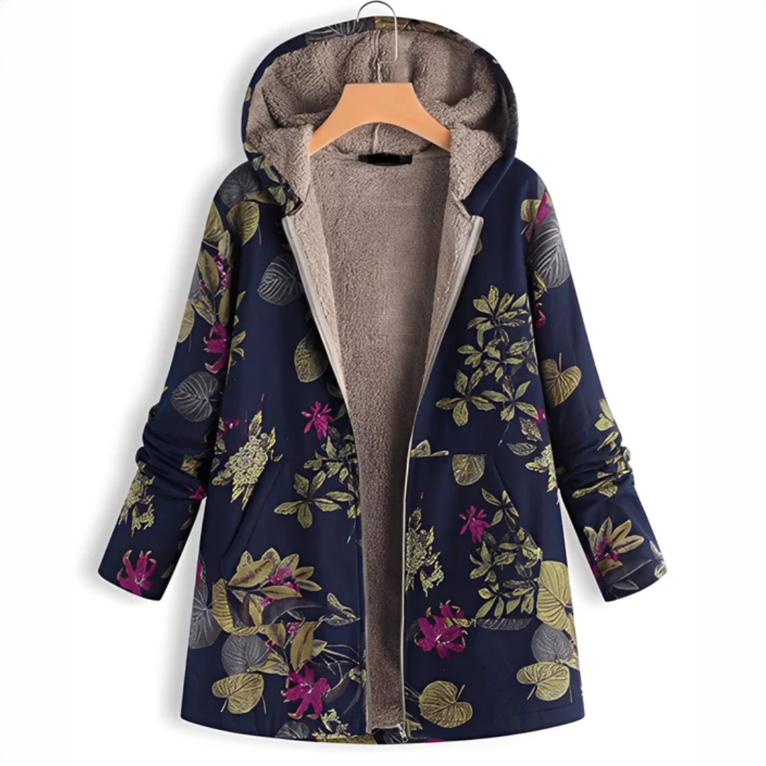 Jaslene - Klassische und gemütliche Jacke mit Kapuze