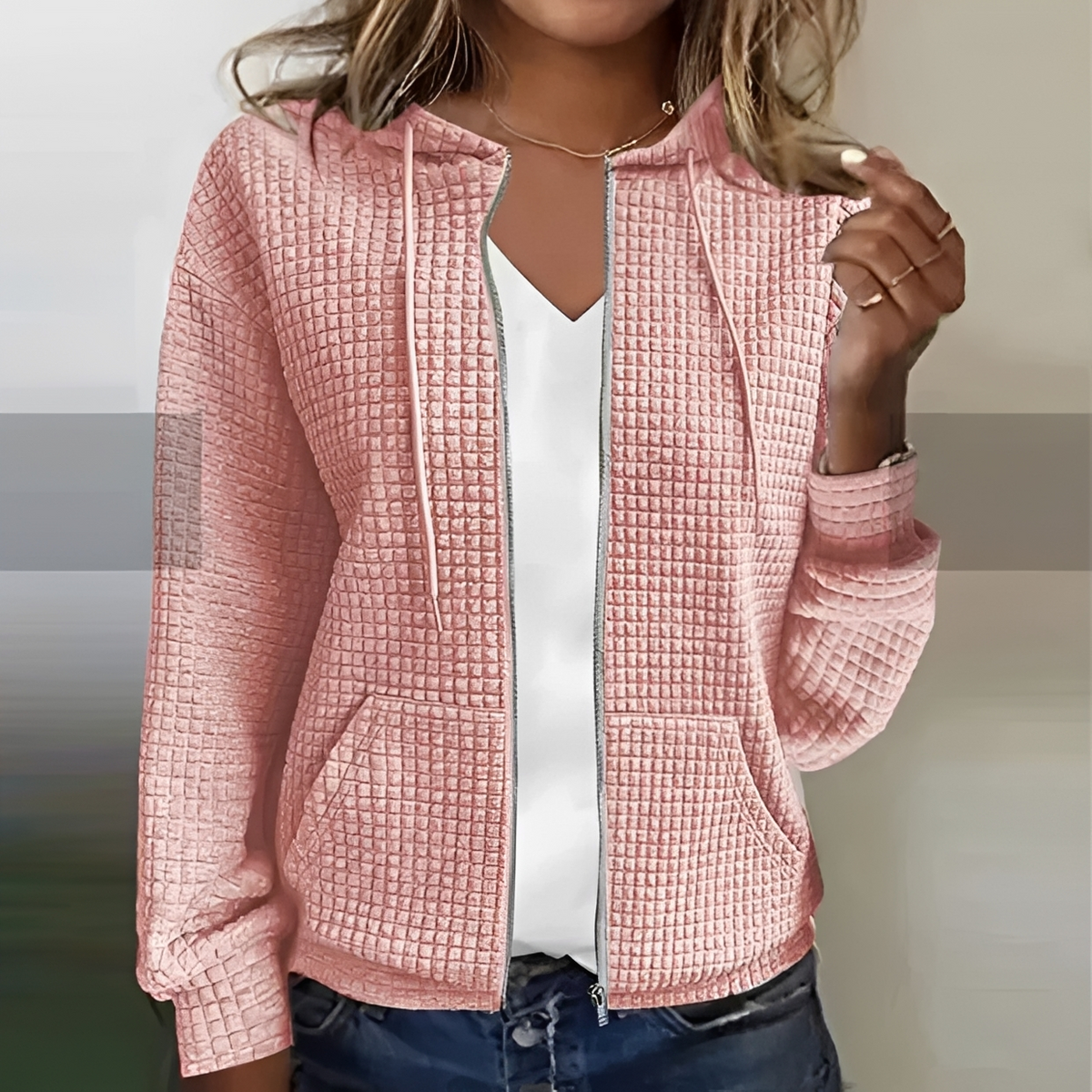 Kristel - Modische Jacke mit Reißverschluss