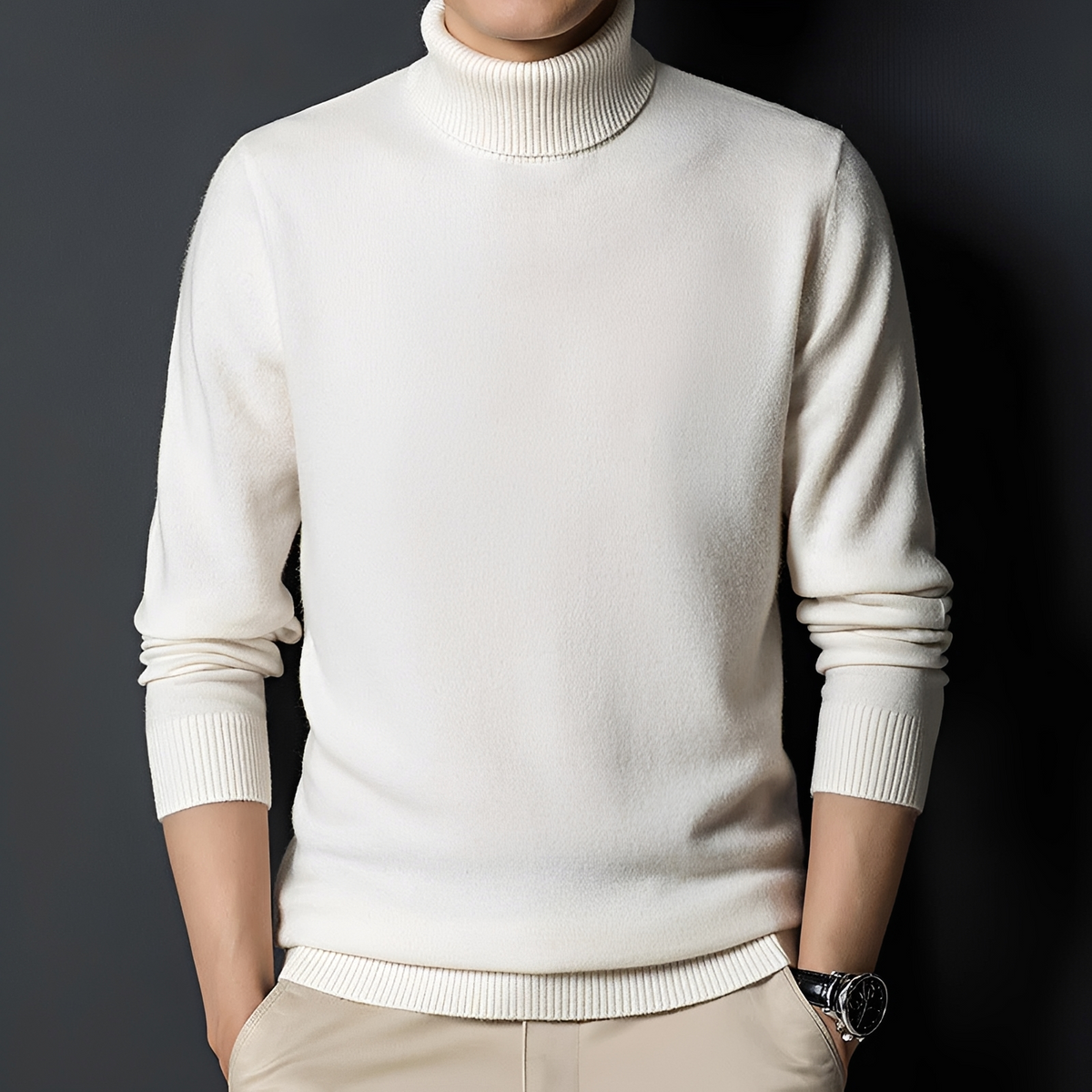 Ralph - Traditioneller Rollkragenpullover