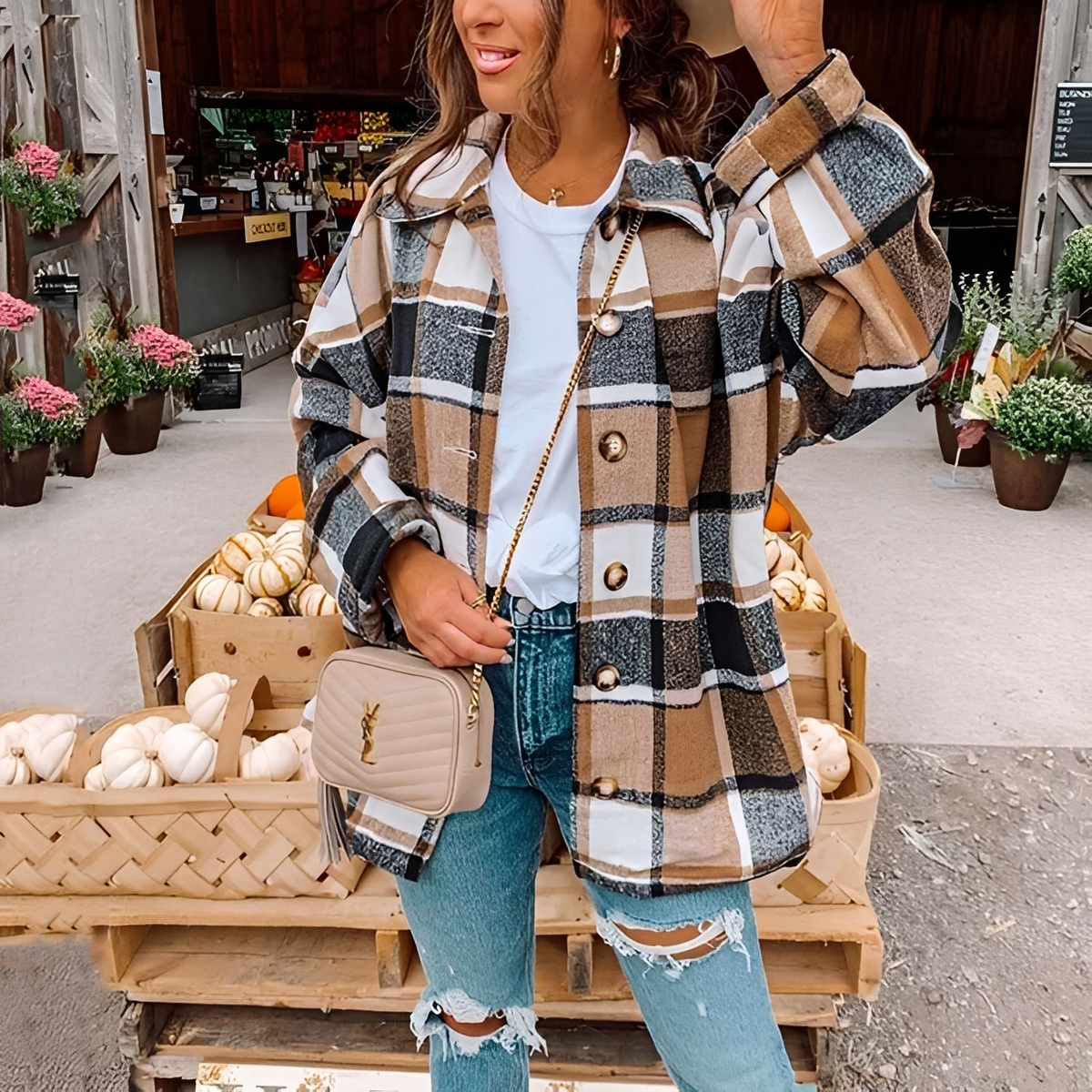 Anna - Elegantes und komfortables Oversize-Hemd