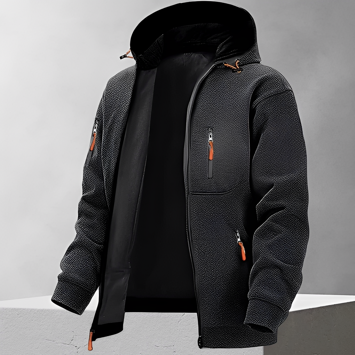 Simon - Robuste und isolierende Jacke mit Kapuze