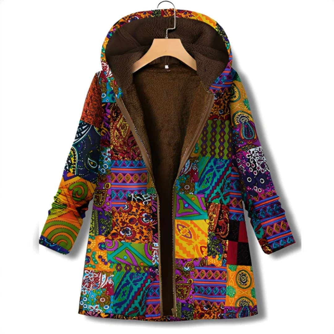 Jaslene - Klassische und gemütliche Jacke mit Kapuze