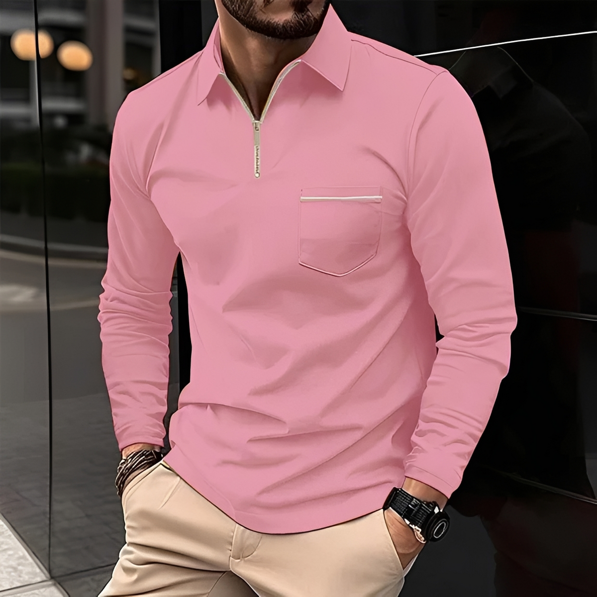 Romeo - Klassisches und gemütliches Langarmshirt