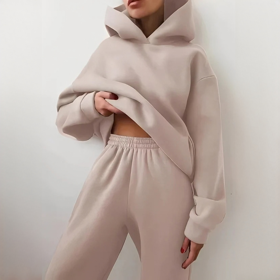 Adelia - Komfortables und gemütliches Hoodie-Set